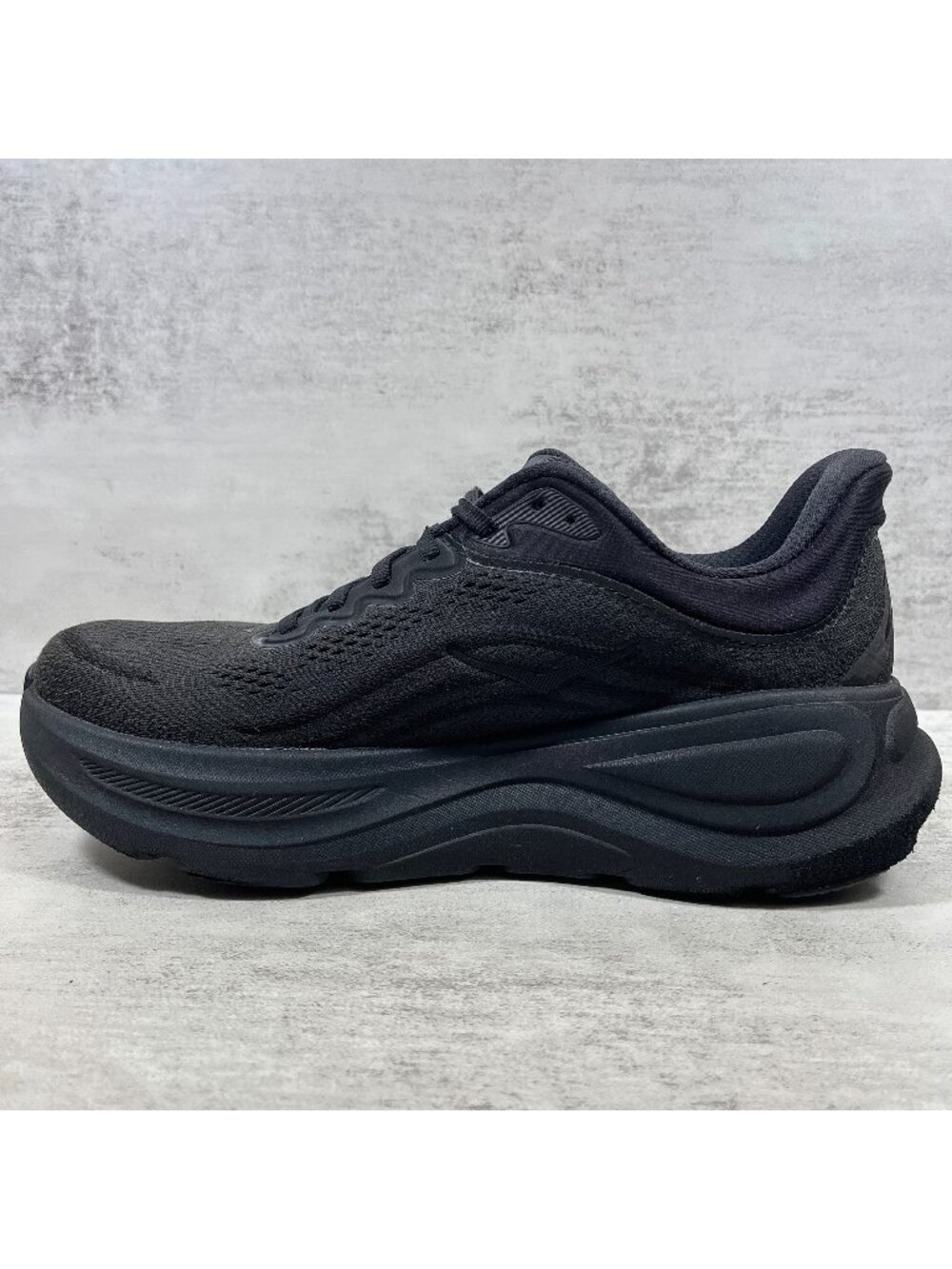 Hoka One One Bondi 9 Running Shoes - Women's Size 9.5 D Wide - Black - Picture 6 of 10